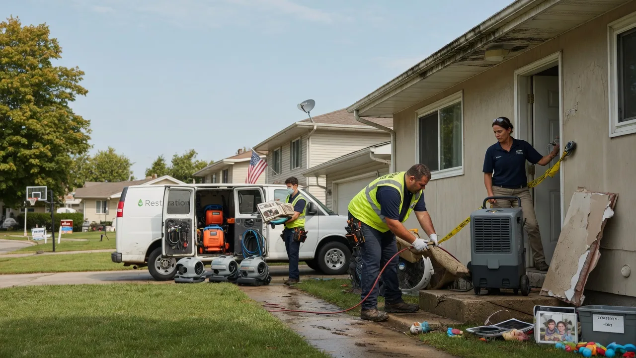 Water Damage Restoration in Girard, PA near me